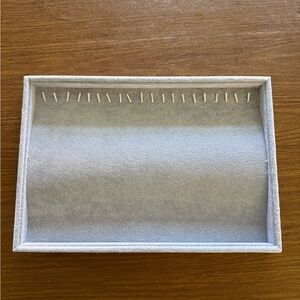 Gray Jewelry Display Tray